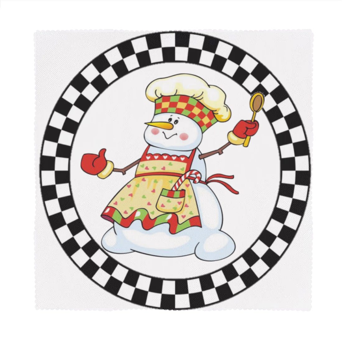 Napkin Fabric| Polyester - IMG_1727071516815 - White / 4PCS - ChristmasLoving.Shop