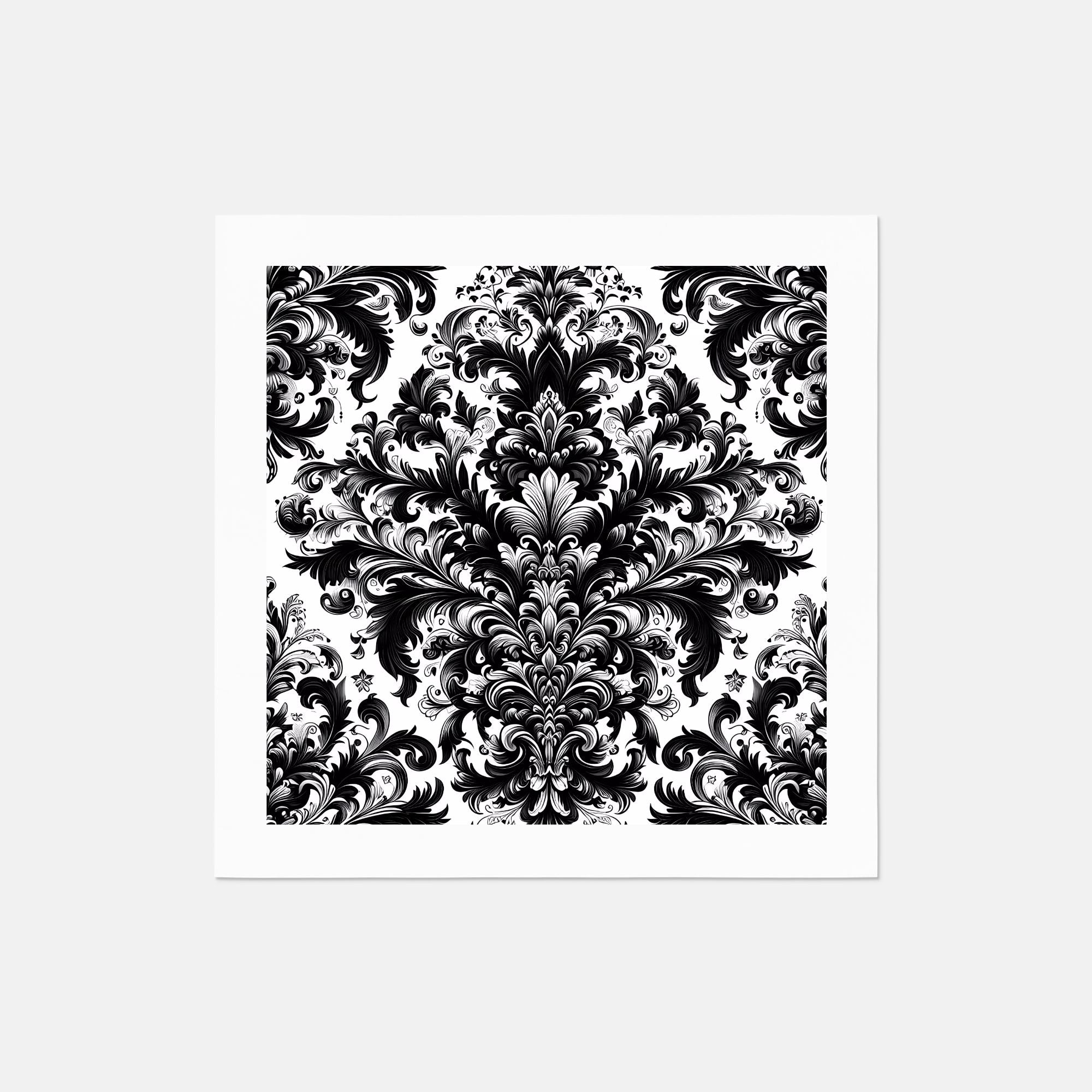 Luncheon Napkin (QTY 100) Damask pattern