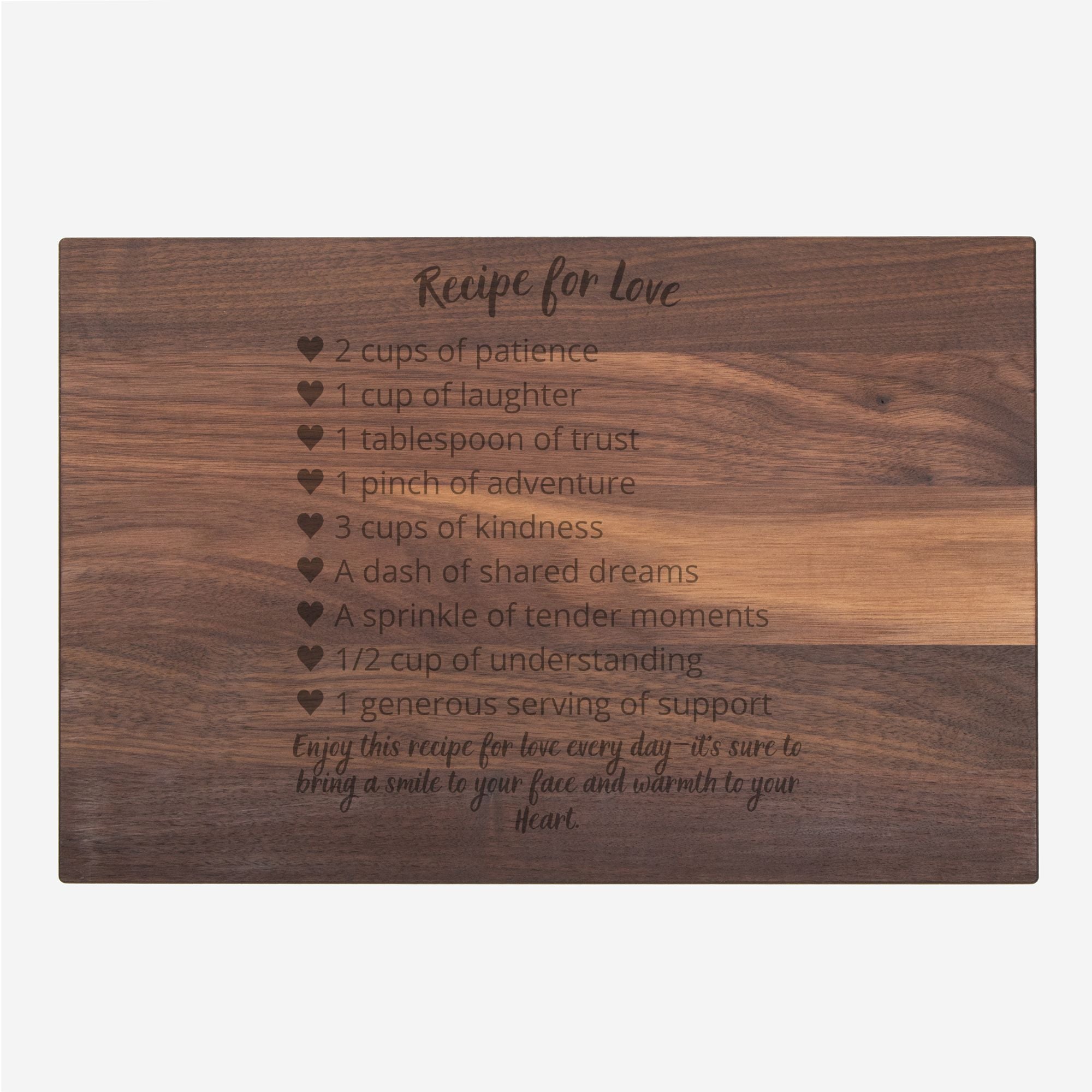Traditional Wood Cutting Board - 16" x 10.5"