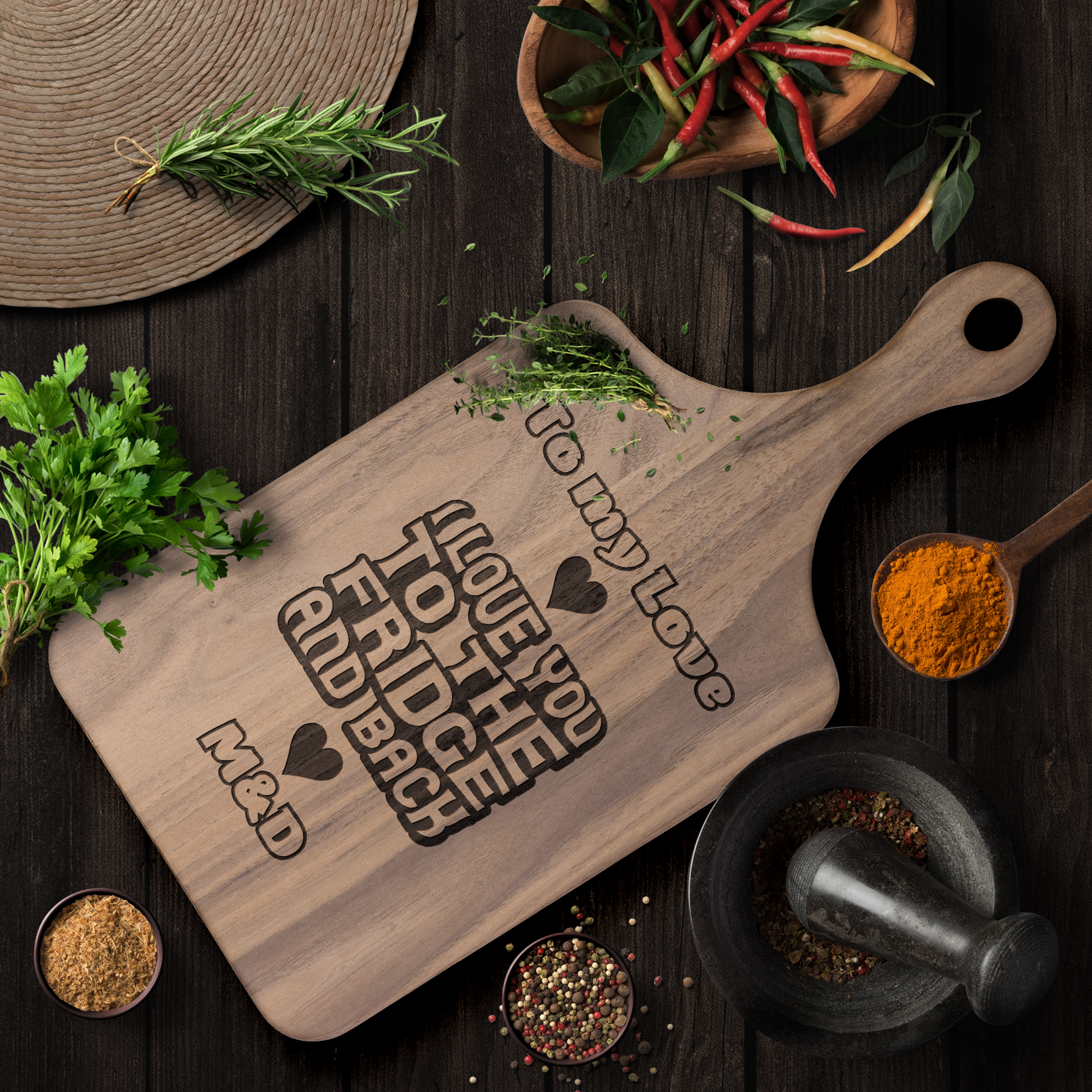 Custom_Cutting_Board_Recipe_for_Love_P_Dark_Handle_V_Lifestyle_Mockup.png