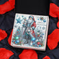 Lucky In Love Merry Christmas Necklace