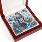 Lucky In Love Merry Christmas Necklace