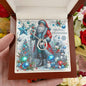 Lucky In Love Merry Christmas Necklace