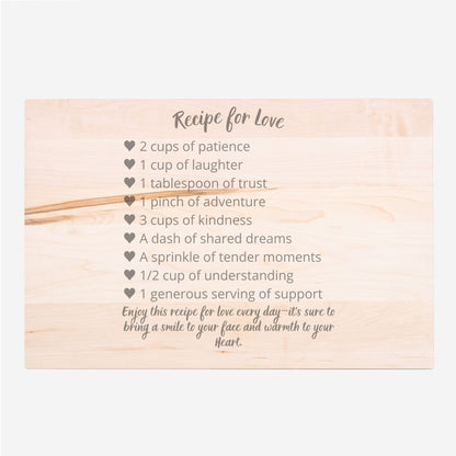 Traditional Wood Cutting Board - 16&quot; x 10.5&quot;