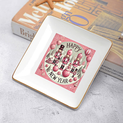 Custom Ceramic Square Dinner Plates Appetizer Plates 1 Pcs ,2 Pcs, 4 Pcs Christmas decoration