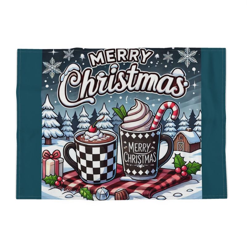 Festive Flourish Tea Towels β Merry Christmas