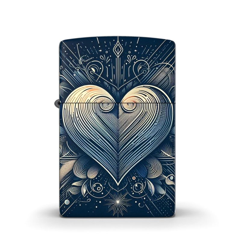 Personalized Lighter for Men, Elegant Valentineās or Wedding Gift