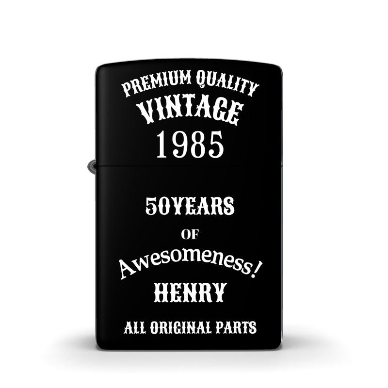 Personalized Lighter for Men, Elegant Valentineās or Wedding Giift