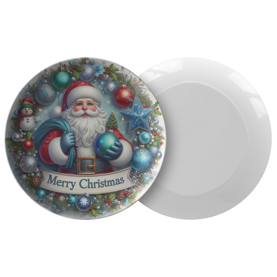 Christmas Plate Merry Christmas
