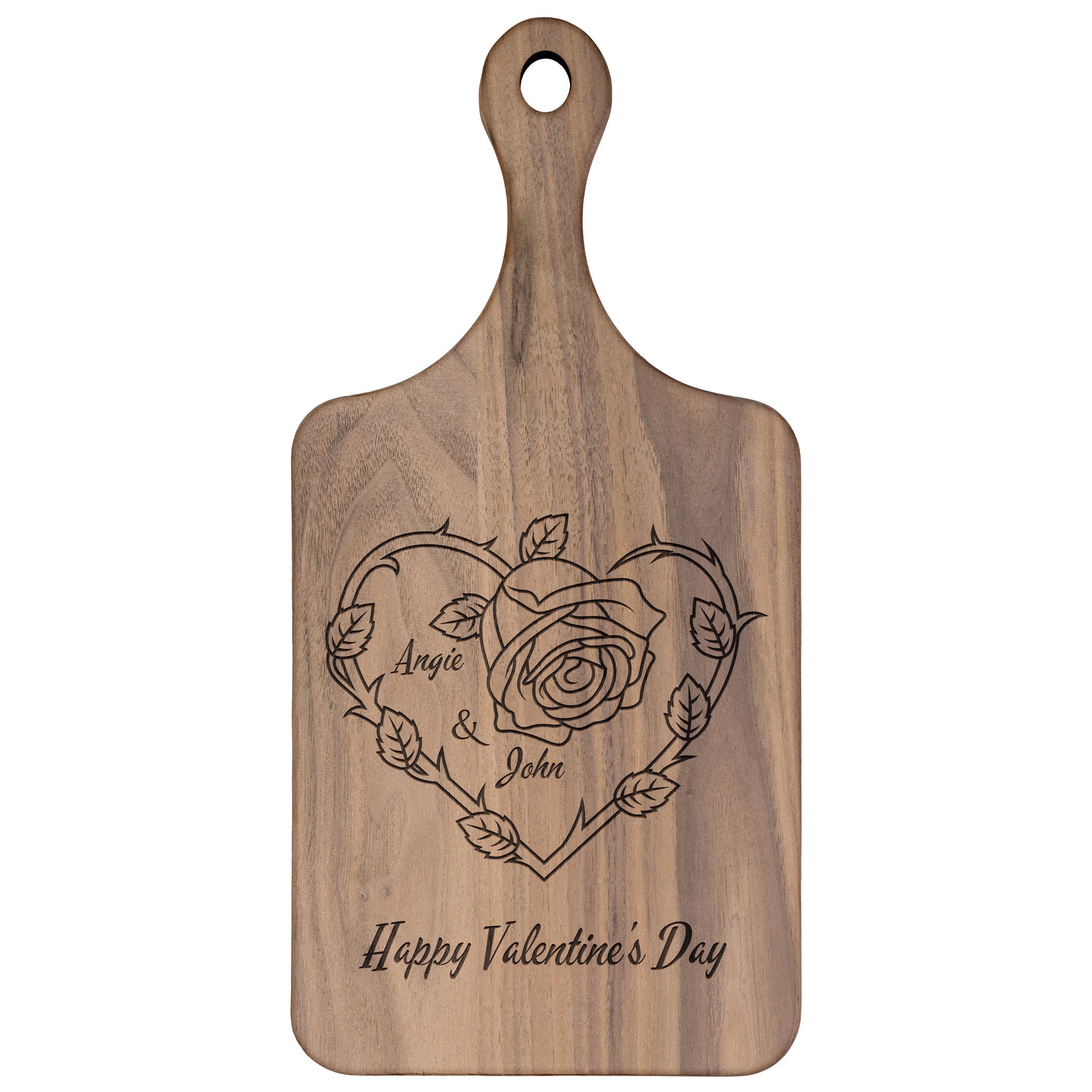 Custom Cutting Board for Valentine&
