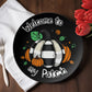 10” Plate Halloween, fall decoration